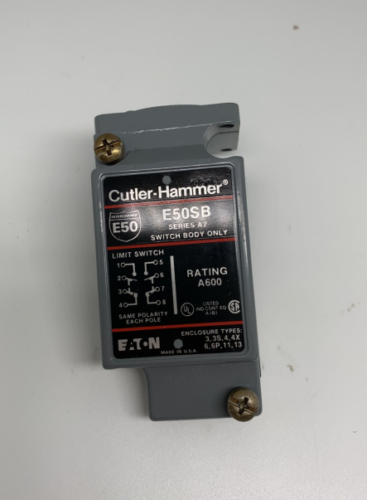 Cutler-Hammer Limit Switch Body E50SB