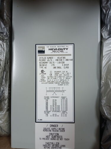 SOLA Control transformer HS14F3BS