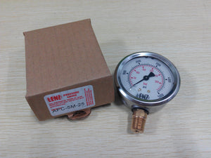 LOTS of 2 pcs,LENZ Pressure Gauge AFC-5M-25