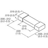 YAGEO Capacitor CC0402KRX7R7BB104